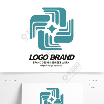 簡約現(xiàn)代藍(lán)色線條F字母企業(yè)LOGO設(shè)計 專業(yè)、信賴與未來的視覺象征